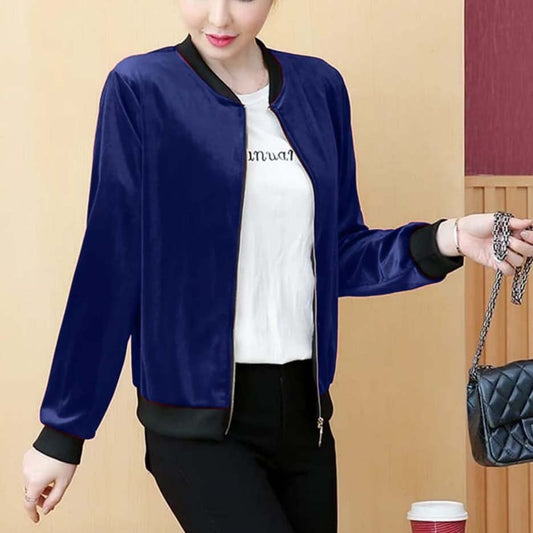 Imbose Style Imported Velvet Jacket For Her.